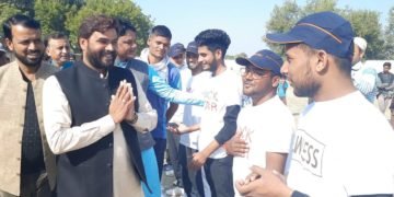 दबोह में वार्ड स्तरीय किर्केट टूर्नामेंट  का आयोजन प्रारंभ।