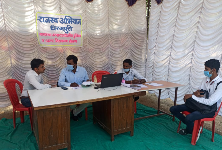 राजस्व अभियान अंतर्गत एक दिन का कैम्प संपन्न हुआ।