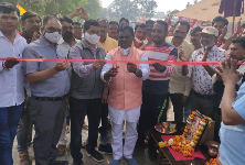 धेगदा में हाट बाजार शुरू, विधायक मेड़ा ने फित्ता काटकर किया सुभारंभ।
