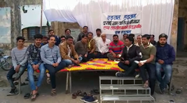 टप्पा तहसील की मांग को लेकर दसई के ग्रामीणो ने शुरू की क्रमिक भूखहड़ताल।