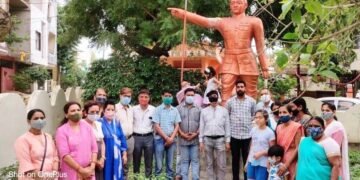 भाजपा का पौधरोपण कार्यक्रम जारी, सेनापति मण्डल में अलग अलग क्षेत्रों में हो रहा पौधरोपण।