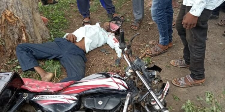 पानसेमल थाना अंतर्गत जलगोन रोड पर दीवडिया फाटे पर हुई घटना पेड़ से टकराकर बाइक सवार की हुई मृत्यु।