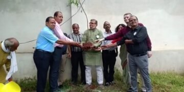 विश्व प्रकृति संरक्षण दिवस पर अरिहंत इंटरनेशनल स्कूल में हुआ पौधारोपण।