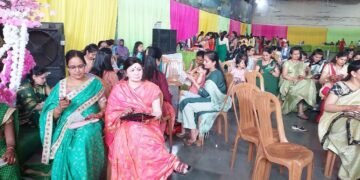 अग्रवाल महिला महासभा धार द्वारा तीज महोत्सव मनाया गया।