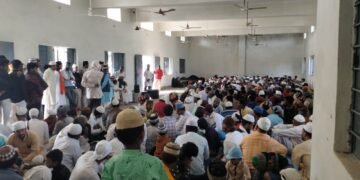 दरगाह पर आए जायरीनों (श्रद्धालुओं) से की सम्पूर्ण टीकाकरण एवं बेटियों की शिक्षा के लिए अपील।