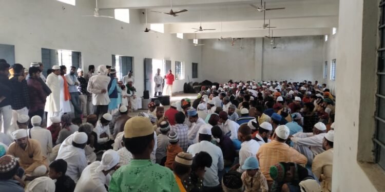 दरगाह पर आए जायरीनों (श्रद्धालुओं) से की सम्पूर्ण टीकाकरण एवं बेटियों की शिक्षा के लिए अपील।