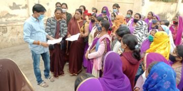 आशा कार्यकर्ता, उषा, आशा सहयोगिनी संगठन ने  सरदारपुर विधायक को सौपा ज्ञापन।