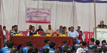 शासकीय महाविद्यालय धरमपुरी में जिलास्तरीय व्हाॅलीबाल प्रतियोगिता हुई सम्पन्न।