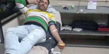 तमीम खान ने सही समय पर रक्तदान कर बचाई महिला की जान।