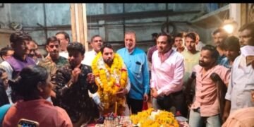 कांग्रेस नेता वसीम शेख का जन्मदिन हर्षोल्लास के साथ मनाया।