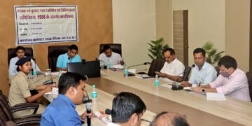 धार : कलेक्टर डॉ पंकज जैन की अध्यक्षता में जिला स्तरीय टास्कफोर्स समिति की बैठक सम्पन्न हुई।