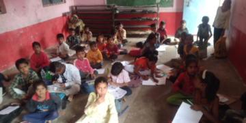 मानवाधिकार सहायता संघ द्वारा विद्यालय को फिर से सुचारू रूप से प्रारंभ करवाया।
