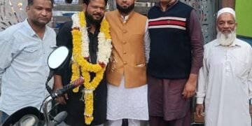 मानवाधिकार सहायता संघ, द्वारा शायर कमर साकी का इस्तकबाल किया गया।