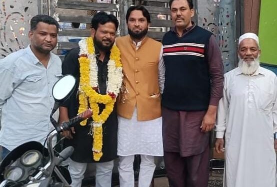 मानवाधिकार सहायता संघ, द्वारा शायर कमर साकी का इस्तकबाल किया गया।