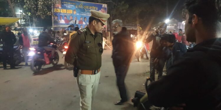 नवागत एसपी के निर्देशन में जिले में वाहन चेकिंग अभियान ने जोर पकड़ा..