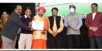 मानस भवन में भारत पर्व हुआ आयोजित, SD पटेल एसडीओ डब्लू डी पी आई यू का हुआ सम्मान।