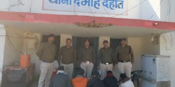 दमोह देहात पुलिस को मिली सफलता, चोरी के आरोपियों को गिरफ्तार कर न्यायालय पेश किया।