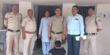 महिला से छेड़खानी के आरोपी को थाना दमोह देहात पुलिस ने 24 घंटे के भीतर किया गिरफ्तार..
