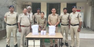 दमोह देहात पुलिस द्वारा अवैध गांजा तस्करी करते 2 आरोपियों को गांजे सहित किया गिरफ्तार।