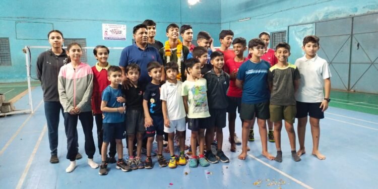 नेशनल चैंपियन बनने पर तन्मय शर्मा का आत्मीय अभिनंदन।
