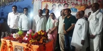 #धार : जिला पंचायत सदस्य कांग्रेस नेत्री राजुबेन चौहान ने जन्मदिन पर दिखाई ताकत, लगा समर्थकों का तांता..