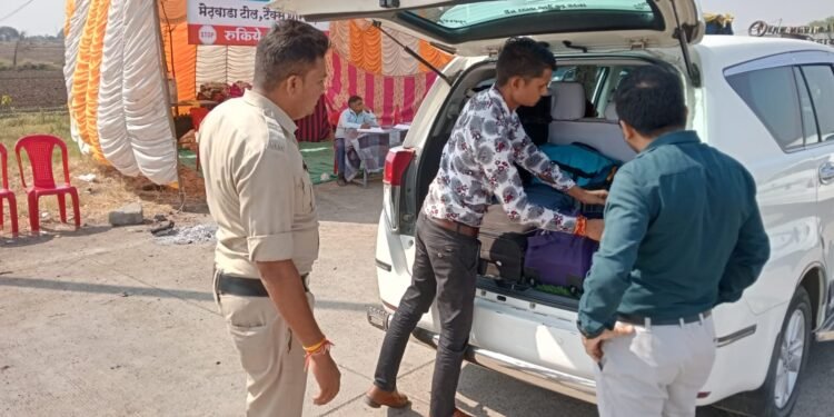 धार : 133 वाहनों के चालान बनाए गए, जिनसे कुल 98,000₹ का शमन शुल्क वसूल किया गया।