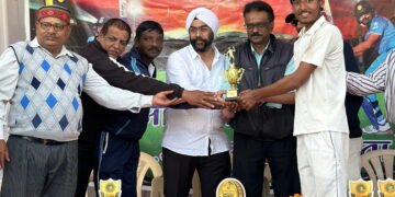 Dhar : अंतर जिला क्रिकेट स्पर्धा, धार-खंडवा संयुक्त विजेता घोषित