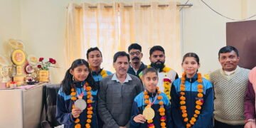 धार के शुभम डोडिया का हुआ अंतर राष्ट्रीय ताइक्वांडो में चयन।