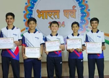 Dhar : 26 जनवरी गणतंत्र दिवस पर माधव, पार्थ, अविका, इशिमत, अद्वितिया सम्मानित।