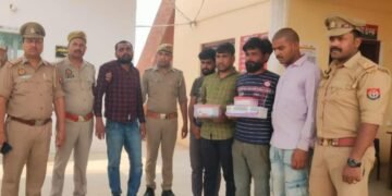 MP : दमोह से यूपी मकनपुर गए युवकों को नकली पुलिस बताकर लूटने वाले बदमाश पुलिस गिरफ्त में
