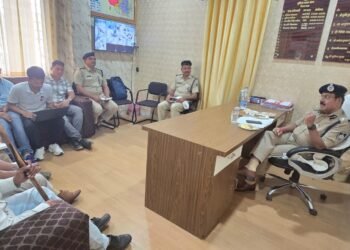 Dhar : धार पुलिस अधीक्षक श्री मनोज कुमार सिंह द्वारा “ज्वाइंट पेट्रोलिंग सिस्टम” का किया औचक निरीक्षण।