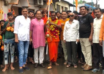 बोल बम के जयकारों के साथ निकली पूर्व विधायक मेड़ा के नेतृत्व में सद्भावना आस्था कावड़ यात्रा,अनेक स्थानों पर हुआ भव्य स्वागत।