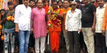 बोल बम के जयकारों के साथ निकली पूर्व विधायक मेड़ा के नेतृत्व में सद्भावना आस्था कावड़ यात्रा,अनेक स्थानों पर हुआ भव्य स्वागत।