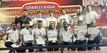 राज्य स्तरीय बेंचप्रेस प्रतियोगिता मै धार जिले के खिलाड़ियों मेडल प्राप्त कर रचा इतिहास..