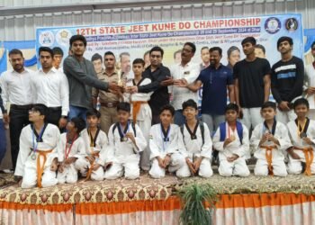 Dhar : 12वीं राज्य जीत कुने डो प्रतियोगिता का धार में शुभारंभ हुआ।