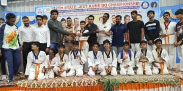 Dhar : 12वीं राज्य जीत कुने डो प्रतियोगिता का धार में शुभारंभ हुआ।