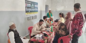 Dhar : संदल के मौके पर निः शुल्क स्वास्थ्य शिविर का आयोजन किया गया।