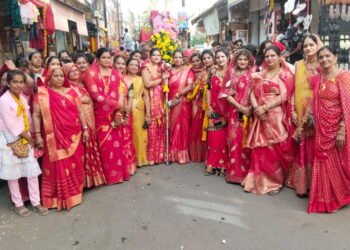 DHAR : पालकी में निकले भगवान सत्यनारायण, राठौर समाज का अन्नकूट महोत्सव संपन्न।