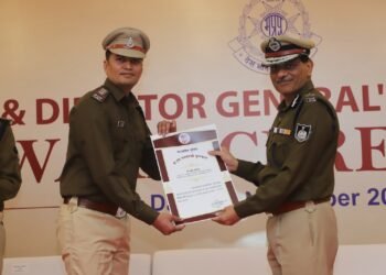 DHAR : थाना प्रभारी पाटीदार रुस्तम जी पुरस्कार से सम्मानित। देखें वीडियो