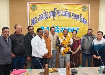 DHAR : राष्ट्रीय उपभोक्ता दिवस पर उपभोक्ता उत्थान संगठन के प्रदेश सचिव का किया स्वागत।
