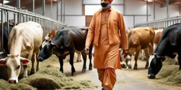 DHAR : पशुपालन विभाग की एक वर्ष की उपलब्धियों पर जिले में हुए समग्र विकास का परिदृश्य।