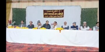 DHAR : नगर व्यापारी संघ की वार्षिक बैठक संपन्न, नवागत अध्यक्ष अरविंद राठौड़ का सम्मान कर बधाई दी।