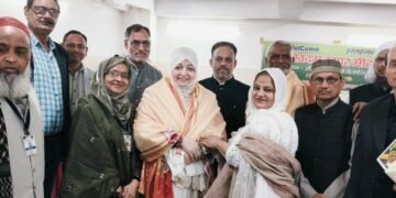 Delhi : सामाजिक कार्यकर्ता एमन रिज़वी खिदमतगार मीट दिल्ली की मेहमान बनी।