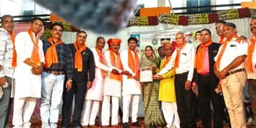 धार नगर परिषद अध्यक्ष नेहा महेश बोडाने को रामी माली समाज का भी नया दायित्व मिला..
