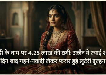 DHAR : शादी के नाम पर 4.25 लाख की ठगी: उज्जैन में रचाई शादी, 8 दिन बाद गहने-नकदी लेकर फरार हुई लुटेरी दुल्हन…