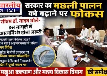 MP : मछली पालन पर सरकार का बड़ा फोकस, CM डॉ मोहन यादव के निर्देश..