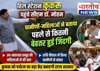 कुकरू पहुंचे सीएम डॉ. मोहन यादव, ग्रामीणों से किया संवाद, महिलाओं की आजीविका की सराहना, पर्यटन विकास के दिए निर्देश..