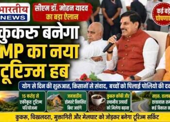सीएम डॉ. मोहन यादव का बड़ा ऐलान : कुकरू बनेगा मध्यप्रदेश का नया टूरिज्म हब, 15 करोड़ की पर्यटन परियोजना सहित कई विकास कार्यों की घोषणा..