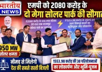 एमपी को 2080 करोड़ के दो मेगा सोलर पार्क की सौगात, नीमच से मिलेगी देश की सबसे सस्ती बिजली..