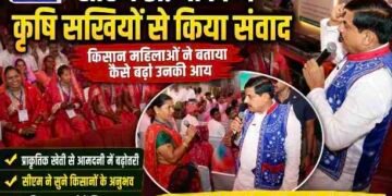 झाबुआ में CM डॉ. मोहन यादव ने कृषि सखियों से किया संवाद, प्राकृतिक खेती से किसानों की आय दोगुनी होने की कहानी आई सामने..